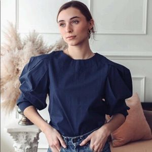 Mille Lila Top in Midnight